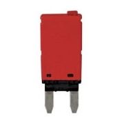 Durite Mini Blade Fuse Type Manual Reset Circuit Breaker | 12/24 | 10A | Red | Pack of 1 - [0-380-60]
