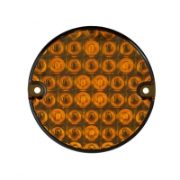 LED Autolamps 95 Series 12/24V Round LED Indicator Light | 95mm | Fly Lead - [95AM]