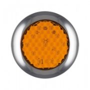 LED Autolamps 145 Series 12/24V Round LED Indicator Light | 145mm | Fly Lead - [145AME]