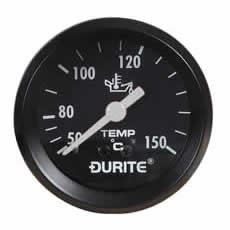 Durite 0-533-15 Oil Temperature Gauge (270° Sweep Dial) 