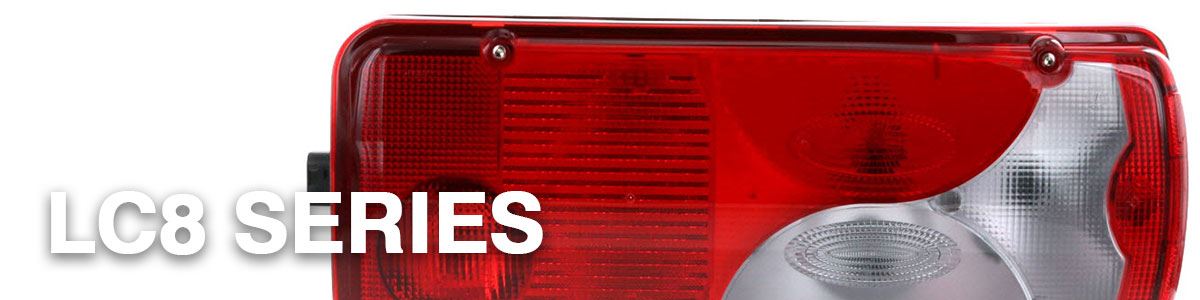 Vignal LC8 Series Rear Lamps (Smoked) // IVECO