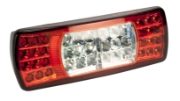 Britax L9004 Series LED REAR COMBINATION Light with FOG & REVERSE (Fly Lead) 12/24V - L9004.00.LDV