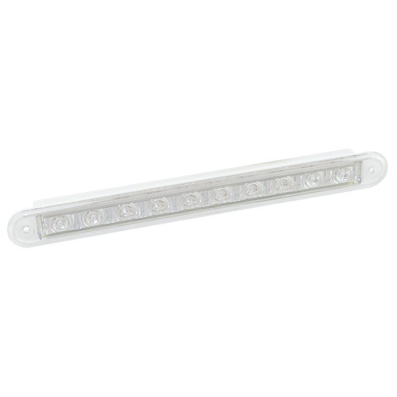LED Autolamps 235 Series 24V Slim-line LED Indicator Light (Dynamic) | 237mm | Clear | Fly Lead - [235AC24-DI] - 1