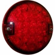 LITE-wire/Perei 800 Series 12/24V Round LED Stop/Tail Light | 140mm | Blade Terminals | Red - [SL800LED-VV]