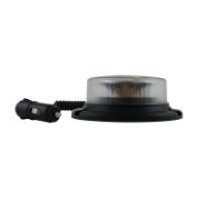 LED Autolamps LPB Series LED R65 Amber/Clear Magnetic Beacon [LPBR65C-MM]