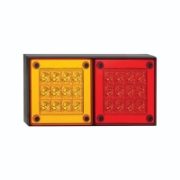 LED Autolamps 280 Series Double 12/24V LED Rear Combination Lights | 190mm