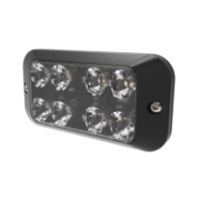 ECCO ED3700 Series Amber 8 LED Strobe Light | R65 (Class II) | IP67 - [ED3788A]