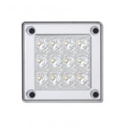 LED Autolamps 280 Series 12/24V Square LED Reverse Light | 90mm | Fly Lead - [280WM]