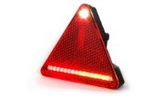 WAS W68P Series LED RIGHT Rear Combination Lamp w/ Triangle Reflex | S/T/I/R | Fly Lead [326]