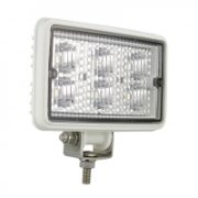 LED Autolamps 7451 Rectangular 6-LED 540lm Work Flood Light White 12/24V - 7451WM
