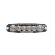 LED Autolamps 12 Series 12/24V Slim-line LED S/T/I Light | 131mm | Fly Lead - [12ARM]