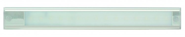 LED Autolamps 40 Series 24V LED Interior Strip Light | 310mm | 380lm | Silver | Un-Switched - [40310S-24]