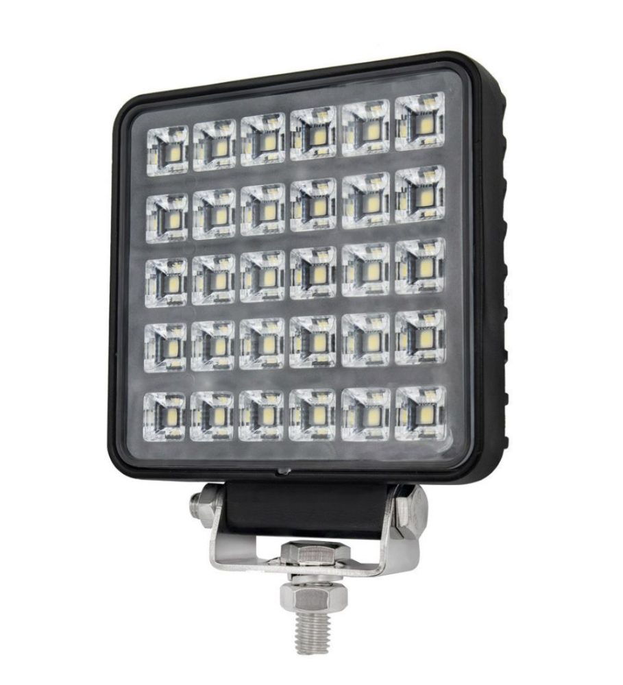 DBG 30-LED Square Work Light | Flood Beam | 2400lm | Fly Lead | Pack of 1 - [711.032]