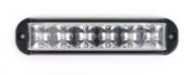 Redtronic BX Range 6-LED Amber Strobe R65 12/24V [BX61AC/BK]