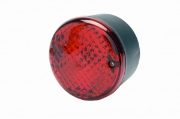 Rubbolite M839 Series 12/24V Round Rear Fog Light | 120mm | Cable Entry - [839/01/00]