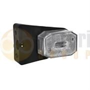 Aspoeck 31-6569-037 FLEXIPOINT Front Marker Light w/ Reflex & 100mm Bracket [0.5m DC Flatcable]