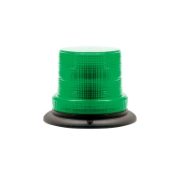 LED Autolamps 128 Series LED R10 Green Three Bolt Beacon 12-48V [128GMF]