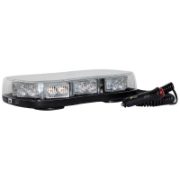 LAP Electrical LAP1220 Range (297mm) LED R65 Amber/Clear Magnetic Mini Lightbar [LAP1220CR65MAG]
