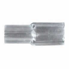 Durite 0-005-19 Clear PVC Insulator for 4.80mm Blade Terminals (50 Pack)