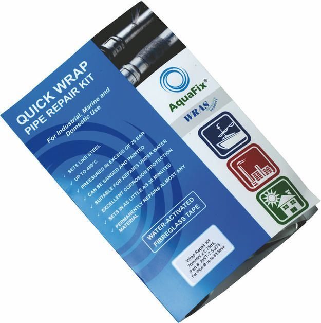 AquaFix® 50mm x 1.5m Quick Wrap Pipe Repair Kit - 1015.5019