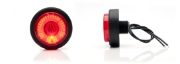 WAS W79S LED Rear (Red) Marker Light | 61mm | Fly Lead + Superseal - [677SS]
