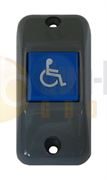 DBG 384.857 Push Bell Button 12V (ON)/OFF with WHEELCHAIR Legend
