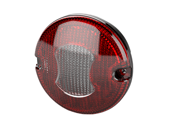 LITE-wire/Perei 110 Series LED 95mm Round Stop/Tail/Indicator Light | Fly Lead - [PL.110.S.05]