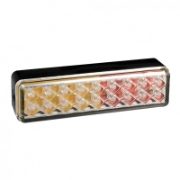 LED Autolamps 135 Series 12/24V Slim-line LED S/T/I Light | 135mm | Surface | Fly Lead - [135ARME]