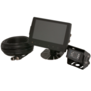 ECCO 140-750 CCTV Kit - 7" Monitor 3CH, 1x Camera & 20m Cable R10 12/24V