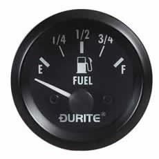 Durite 0-523-56 Fuel Gauge (90° Sweep Dial) 24V