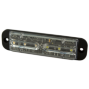 ECCO ED3701 Series Amber 6 LED Strobe Light | R65 | IP67 - [ED3701A]