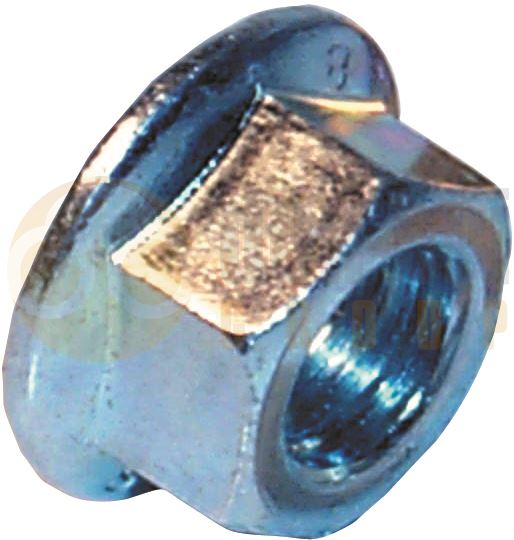 DBG Metric Serrated Flange Nut - Zinc Plated Steel - Assorted Box of 225 - 1023.5195