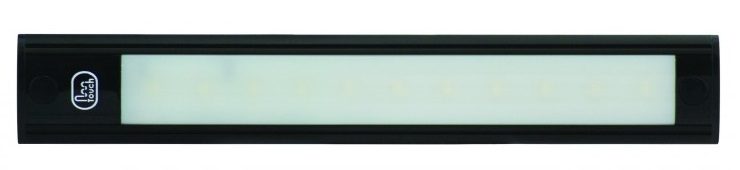 LED Autolamps 40 Series 12V LED Interior Strip Light | 260mm | 280lm | Black | Switched - [40260-12]