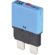 E-T-A 1610-21 Series Manual Reset Thermal Circuit Breakers (SAE Type III) | 15A | Blue | Pack of 1 - [1610-21-15A]