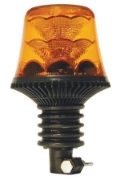 LAP Electrical LRB Range LED R65 Amber Flexi DIN Pole Beacon [LRB040A]