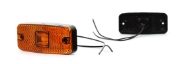 WAS W46 LED Side (Amber) Marker Light (Reflex) | Fly Lead + Superseal - [223SS]