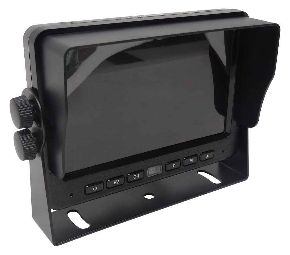 DBG 708.305 5" CCTV Monitor - 2x Camera Inputs, 2x Triggers