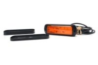 WAS 1469 W218 Amber/Amber 30-LED Directional Warning Module [Fly Lead]