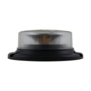 LED Autolamps LPB Series LED R65 Amber/Clear Three Bolt Beacon [LPBR65C]