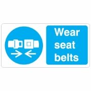 DBG Wear Seat Belts Signs