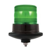 LED Autolamps EQPR Series LED R10 Green Single Bolt Beacon [EQPR10GBM-SB]