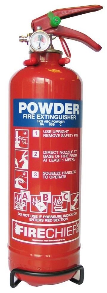 Firechief FXP1 1kg Powder Fire Extinguisher