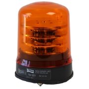 Britax B200 Series R65 LED Amber/Amber Three Bolt Beacon [B200.00.LDV]