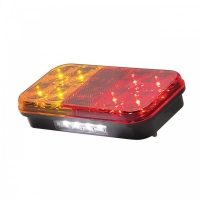 LED Autolamps 149 Series 12V LED Rear Combination Light w/ Reflex | 150mm | S/T/I | Number Plate - [149BARLP] - 2