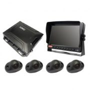 Durite 0-870-25 AHD-720p 7" Monitor 360° Birdseye CCTV Kit