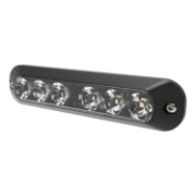 ECCO ED3700 Series Amber 6 LED Strobe Light | R65 (Class II) | IP67 - [ED3705A]