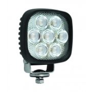 LED Autolamps 11235 Series Square 7-LED 2042lm Work Flood Light 12/24V - 11235BM