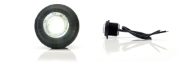 WAS W80 LED Front (White) Marker Light | 29mm | Fly Lead + Superseal - [668SS]