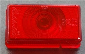 Rubbolite 7534 RED Replacement Lens for M550 Rear Marker Light