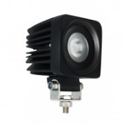 LED Autolamps 6610 Compact Square 1-LED 556lm Work Flood Light 12/24V - 6610FBM
